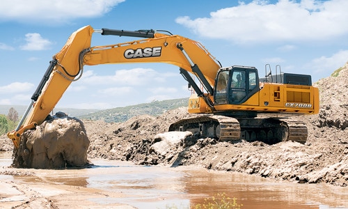 CASE excavators